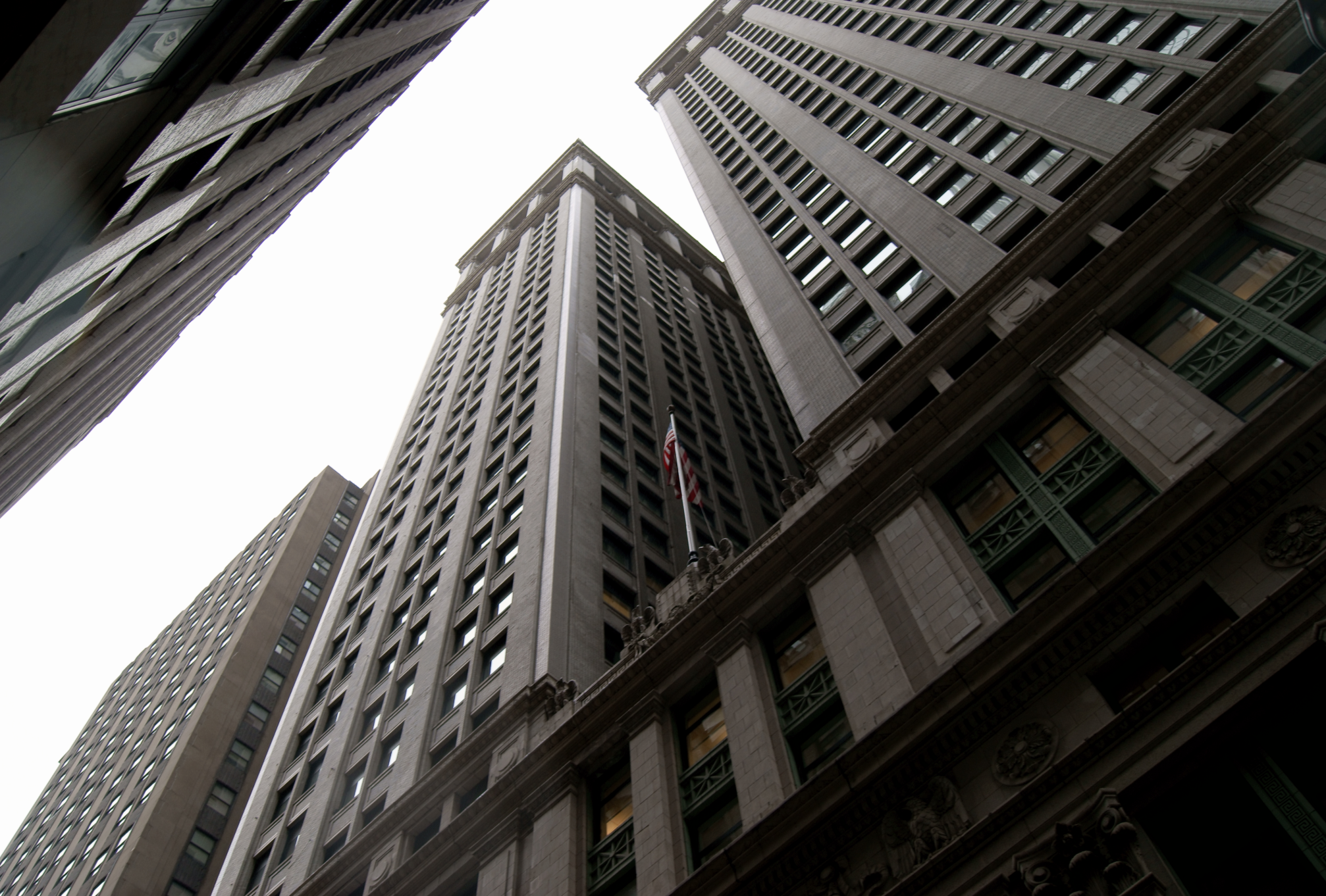 Equitable Life Building from the street. It's imposing!