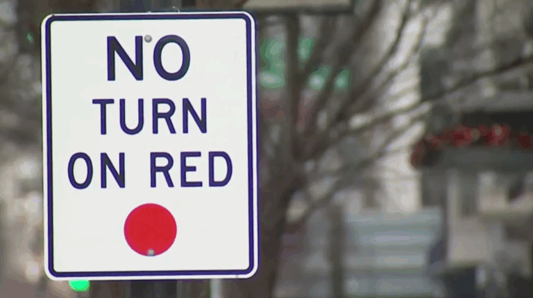 No turn on red